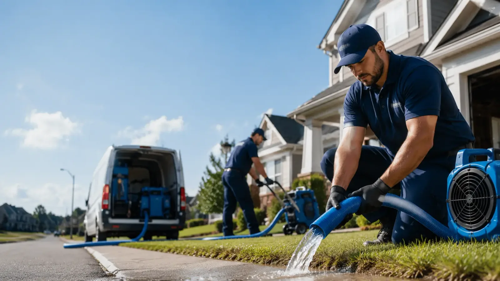 Flood Damage Restoration in Bluejacket, OK